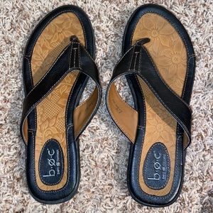 b.ø.c Black Sandals